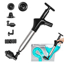 Desatascador de Aire Comprimido de Alta Presión con Accesorios y Manómetro 5 en 1 Jetpro InnovaGoods