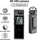 Mini Cámara Corporal – Graba Todo con Discreción y Seguridad en Cualquier Momento